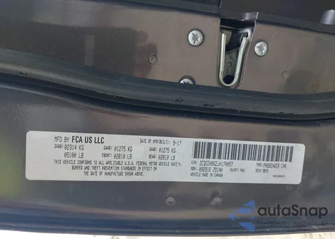 2018 Dodge Charger Sxt Rwd from USA, damaged, VIN 2C3CDXBG2JH170057